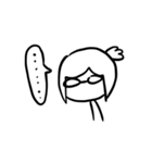 JuRw's glasses（個別スタンプ：7）