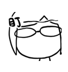 JuRw's glasses（個別スタンプ：10）