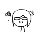 JuRw's glasses（個別スタンプ：31）