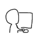 パソコンのお仕事（個別スタンプ：16）