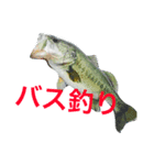 バス釣り用のスタンプ（個別スタンプ：1）