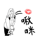 Beautiful, right？ ...（個別スタンプ：13）