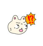 うさみさん3とわたしの手（個別スタンプ：6）