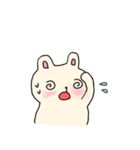 うさみさん3とわたしの手（個別スタンプ：8）