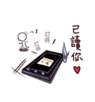 Mr. White eyes 3（個別スタンプ：5）