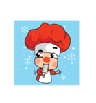 Funny Christmas Chef（個別スタンプ：9）