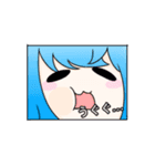 狼少女のノラちゃん（個別スタンプ：4）