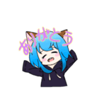 狼少女のノラちゃん（個別スタンプ：5）