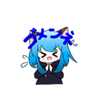 狼少女のノラちゃん（個別スタンプ：6）