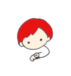 赤い髪の彼。（個別スタンプ：27）