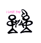 トンパ文字 1（個別スタンプ：1）