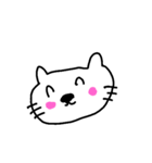 白いネコさん（個別スタンプ：10）