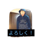 紺歯っ歯ずきんちゃん（個別スタンプ：1）