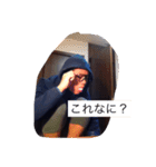 紺歯っ歯ずきんちゃん（個別スタンプ：14）