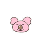 ピンクコアラスタンプ（個別スタンプ：1）
