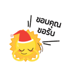 Mr. Sun on his holiday（個別スタンプ：4）