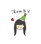 クリスマスガール（個別スタンプ：8）
