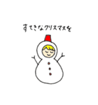 クリスマスガール（個別スタンプ：16）