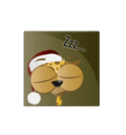 Leopard Santa（個別スタンプ：8）