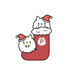 Popcorn Cat Christmas Holiday Special（個別スタンプ：1）