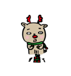 Rudolph with his friends（個別スタンプ：18）
