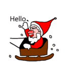 Rachel and Santa Claus（個別スタンプ：1）