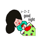 Rachel and Santa Claus（個別スタンプ：6）