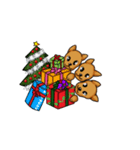ケルベロスのケルちゃん クリスマスを祝う（個別スタンプ：4）