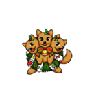 ケルベロスのケルちゃん クリスマスを祝う（個別スタンプ：5）