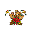 ケルベロスのケルちゃん クリスマスを祝う（個別スタンプ：6）