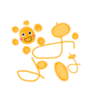 手書き文字筆風（個別スタンプ：2）