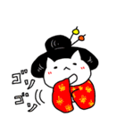 クリスマスの白猫サンタ2～年末年始まで☆（個別スタンプ：39）