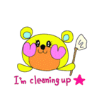 Rainbow bear2 English ver（個別スタンプ：8）