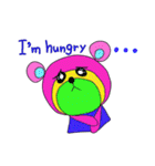 Rainbow bear2 English ver（個別スタンプ：16）