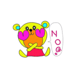 Rainbow bear2 English ver（個別スタンプ：20）