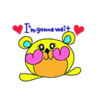 Rainbow bear2 English ver（個別スタンプ：24）