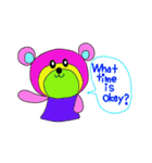 Rainbow bear2 English ver（個別スタンプ：27）