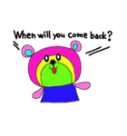 Rainbow bear2 English ver（個別スタンプ：30）