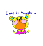Rainbow bear2 English ver（個別スタンプ：31）