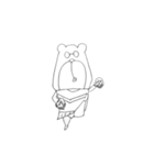 クマとタマゴの日常（個別スタンプ：12）