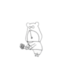 クマとタマゴの日常（個別スタンプ：16）