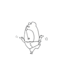 クマとタマゴの日常（個別スタンプ：18）