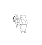クマとタマゴの日常（個別スタンプ：22）