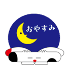 Somehow cute！ Flat dog（個別スタンプ：39）