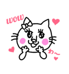 My cat world（個別スタンプ：4）