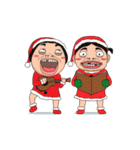 Unique characters' Christmas stickers！（個別スタンプ：12）