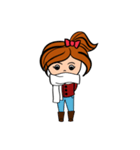 Winter Ella Stickers（個別スタンプ：4）