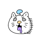 もちねこフェイス（個別スタンプ：8）