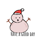 Happy cute merry Christmas ver 2（個別スタンプ：7）