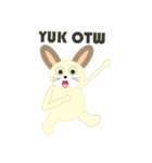 Happy_Rabbit（個別スタンプ：3）